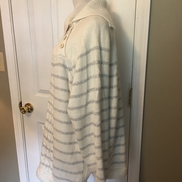 Croft & Barrow split cowl neck sweater sz 3X. Fall / Winter. Casual or dress. - Picture 5 of 9